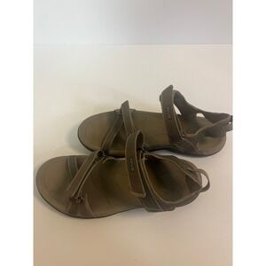 Teva Verra Women 8 Olive Green Hiking Sport Sandals 1006263